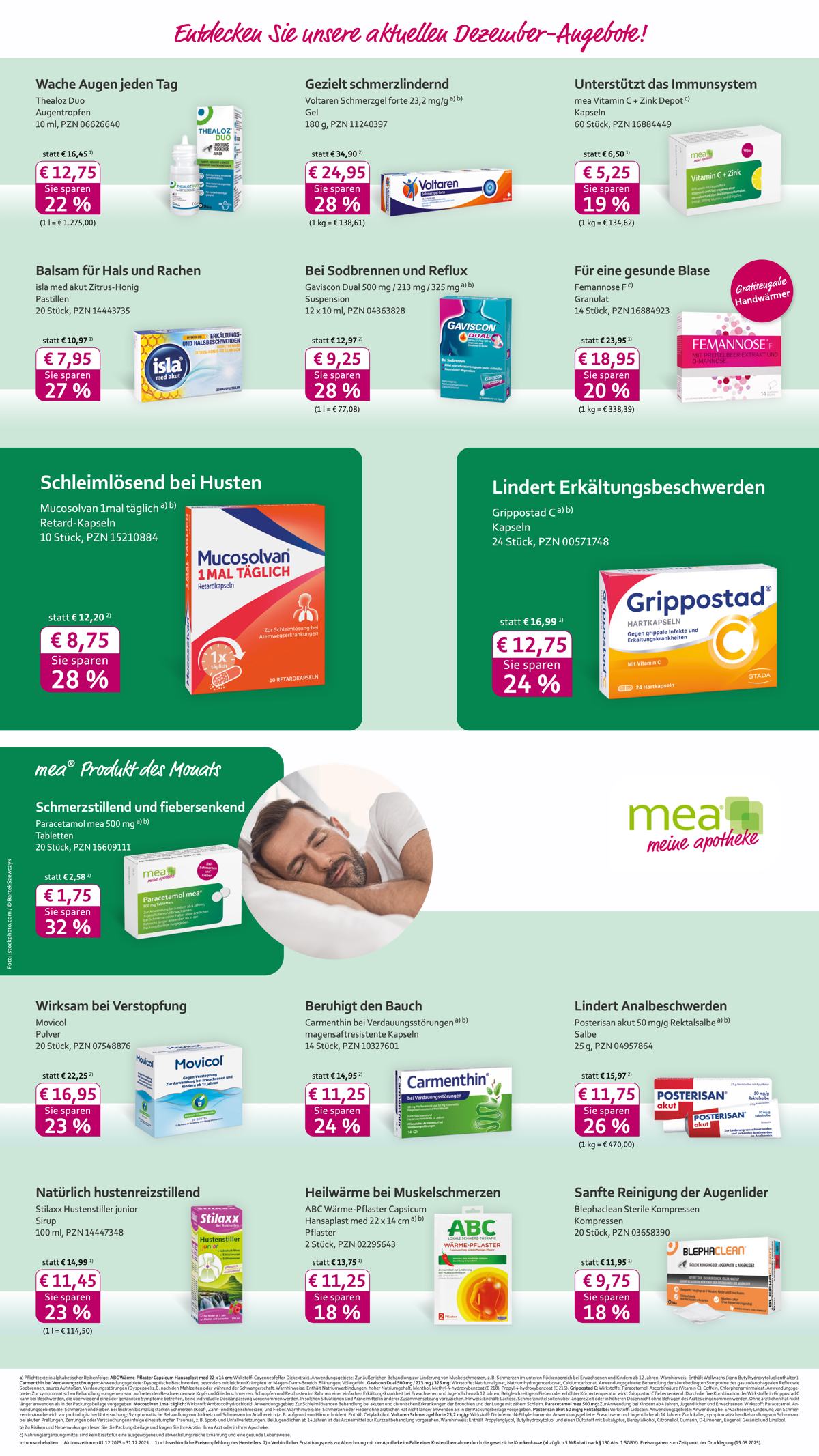 Aktuelle Angebote Aktuelle Monatsangebote