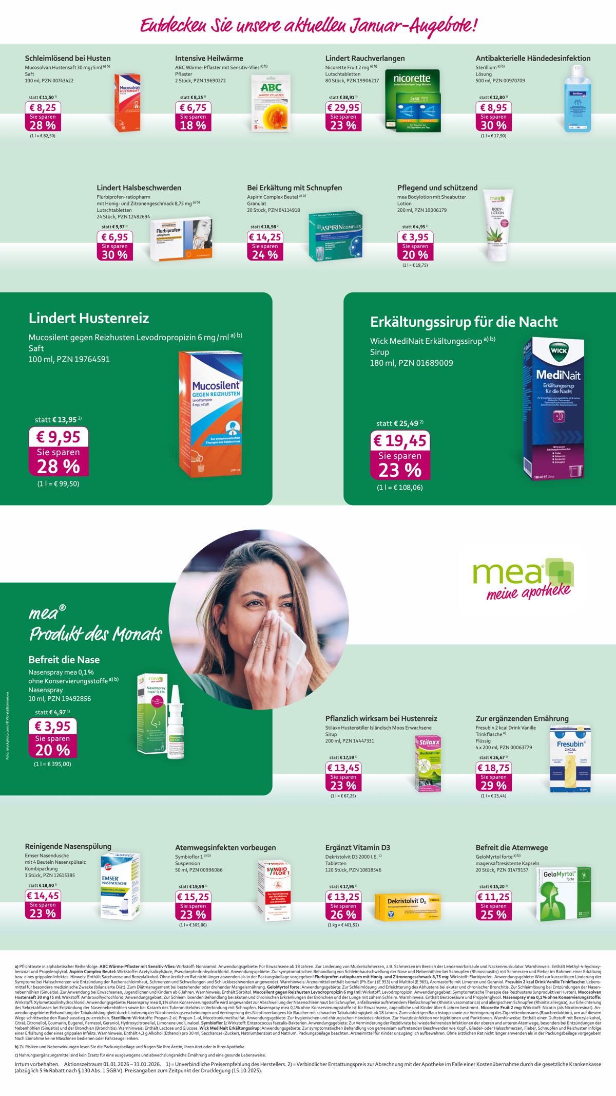 Aktuelle Angebote Aktuelle Monatsangebote